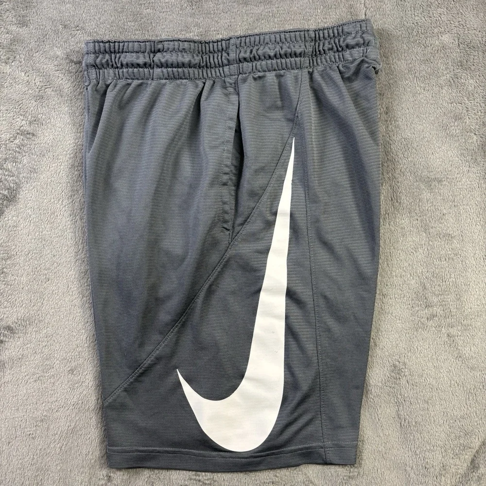 Nike Shorts Men M Dri‎ Fit Basketball HBR Vertical Swoosh Gym Active Training